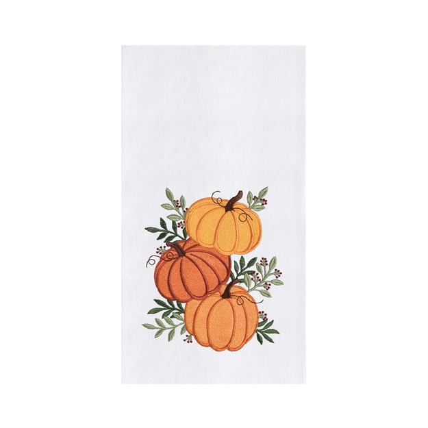 Stacked Pumpkin Trio Dish Towel