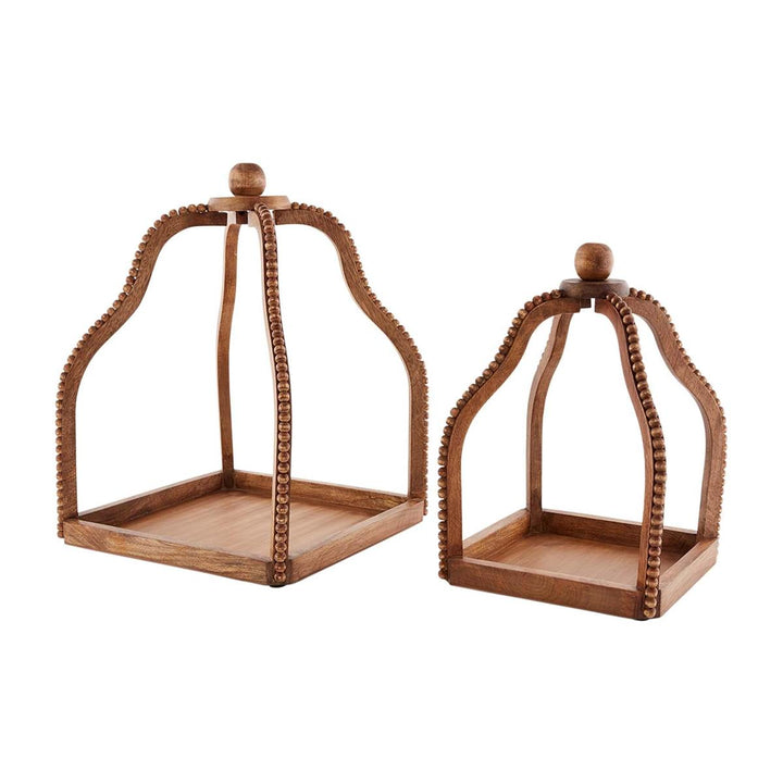 Beaded Wooden Lanterns