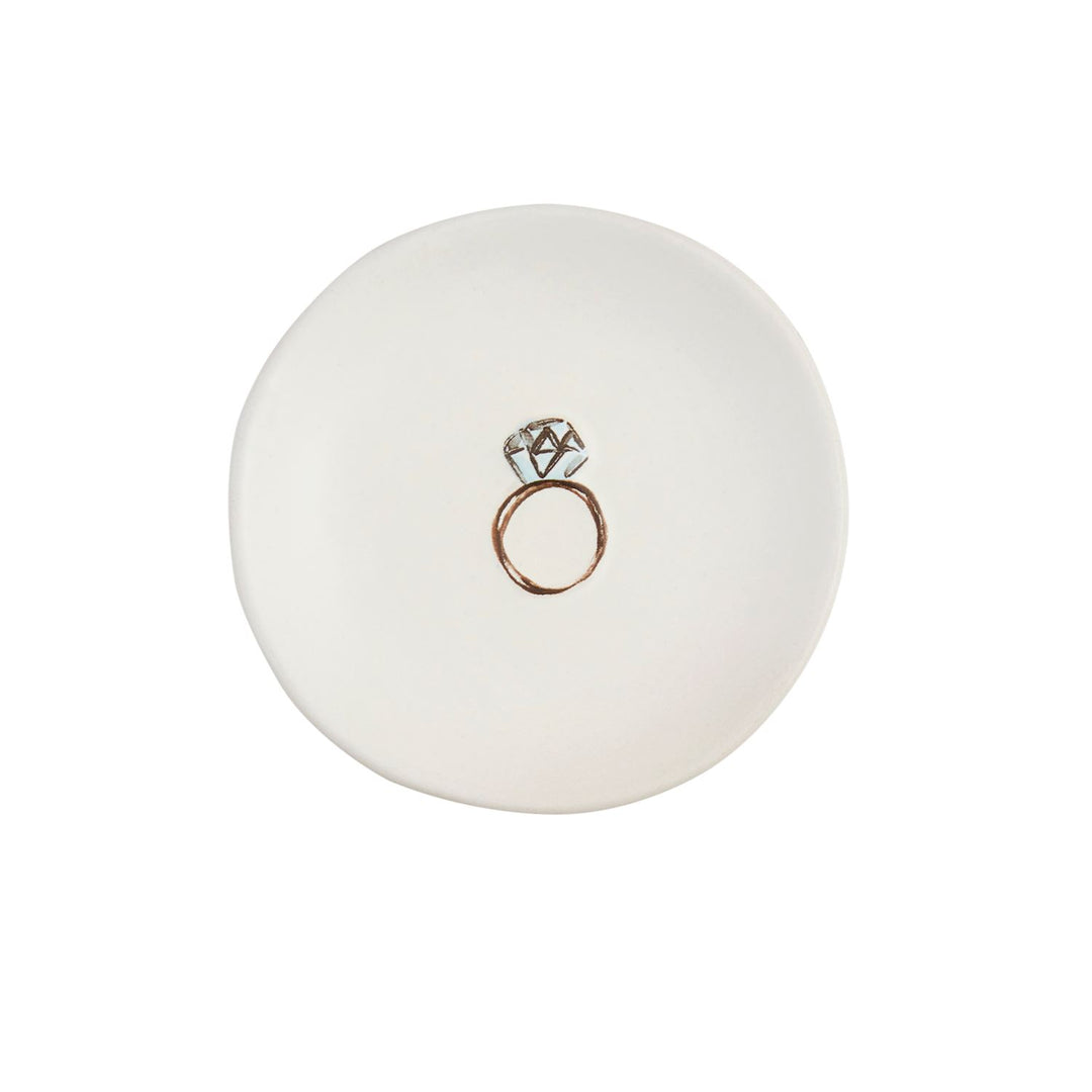 Wedding Stoneware Ring Dish