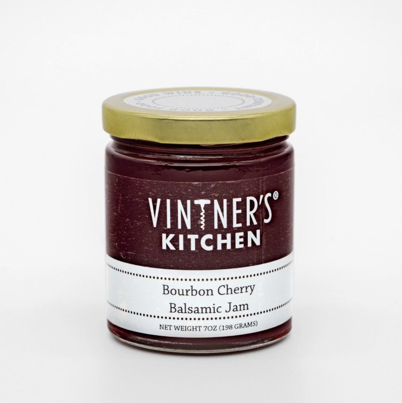 Bourbon Cherry Balsamic Jam
