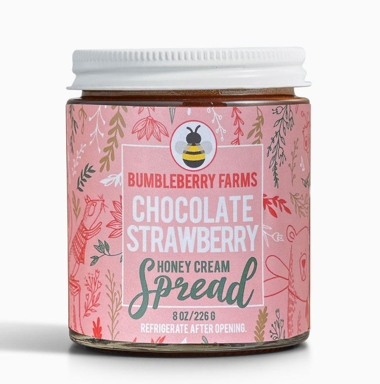 Chocolate Strawberry Honey Cream Spread