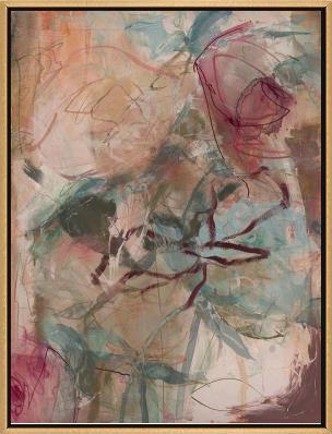 Floral Voltage Custom Framed Artwork