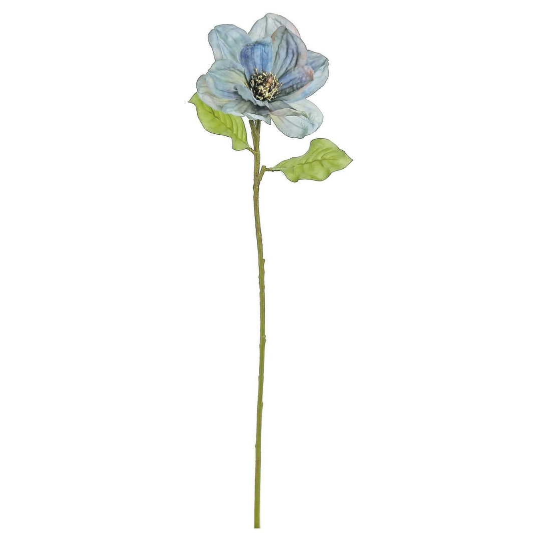 Antique Blue Magnolia Stem