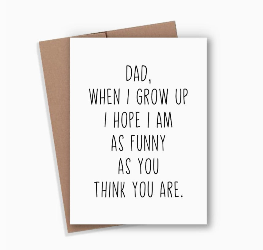 When I Grow Up Greeting Card