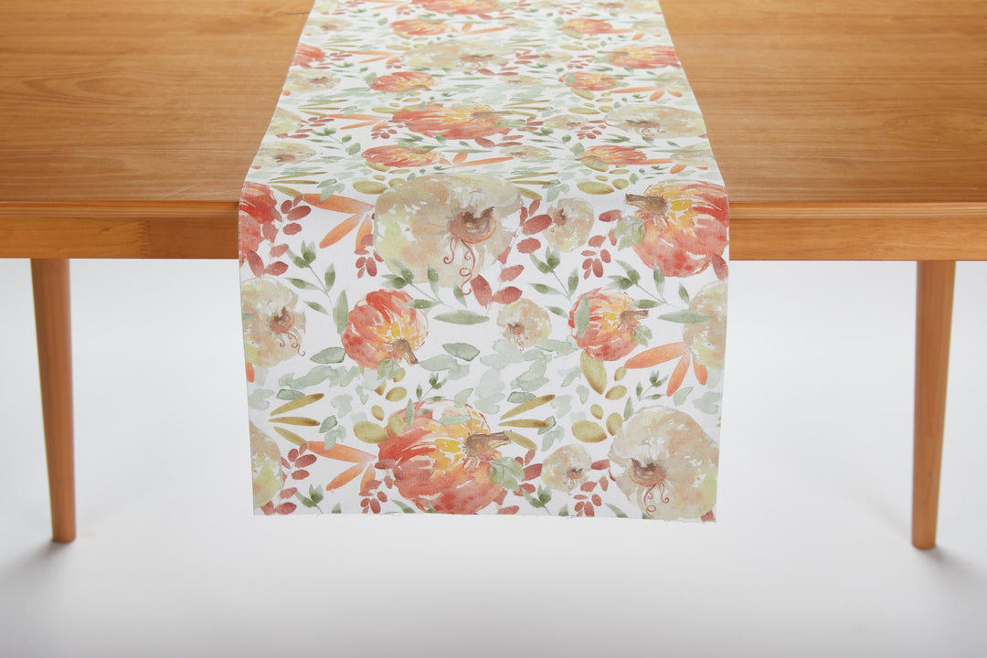 Painted Pumpkin Table Runner