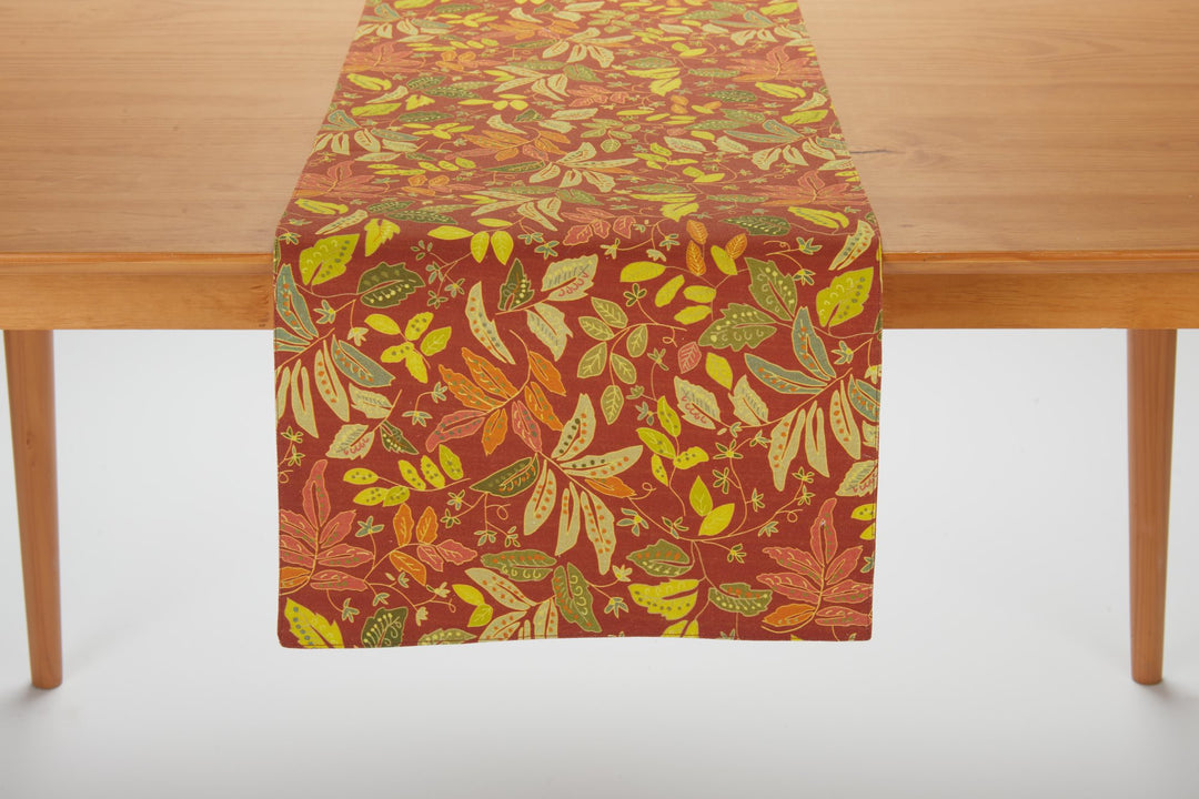 Harvest Leaves Table Runner