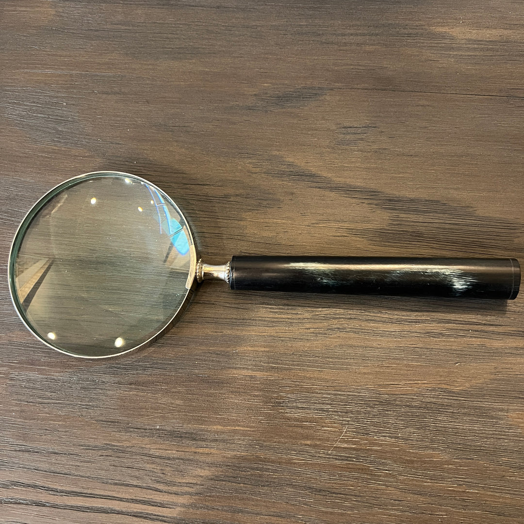 Black Handled Magnifying Glass