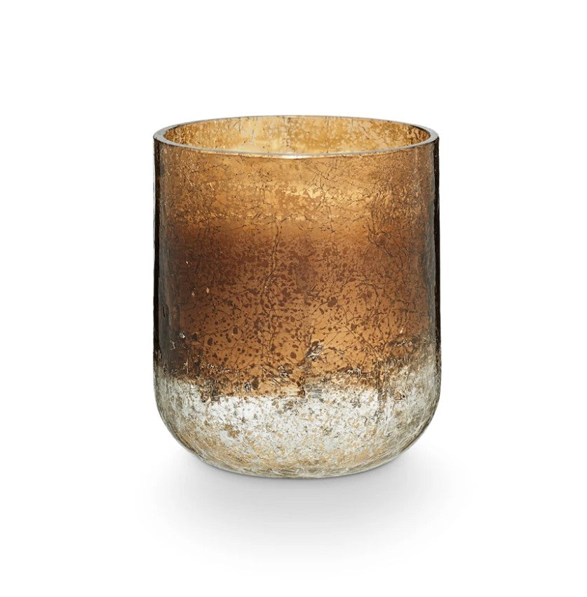 Woodfire Small Radient Glass Candle