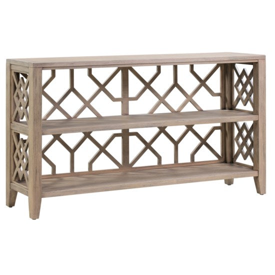 Open Fretwork Console