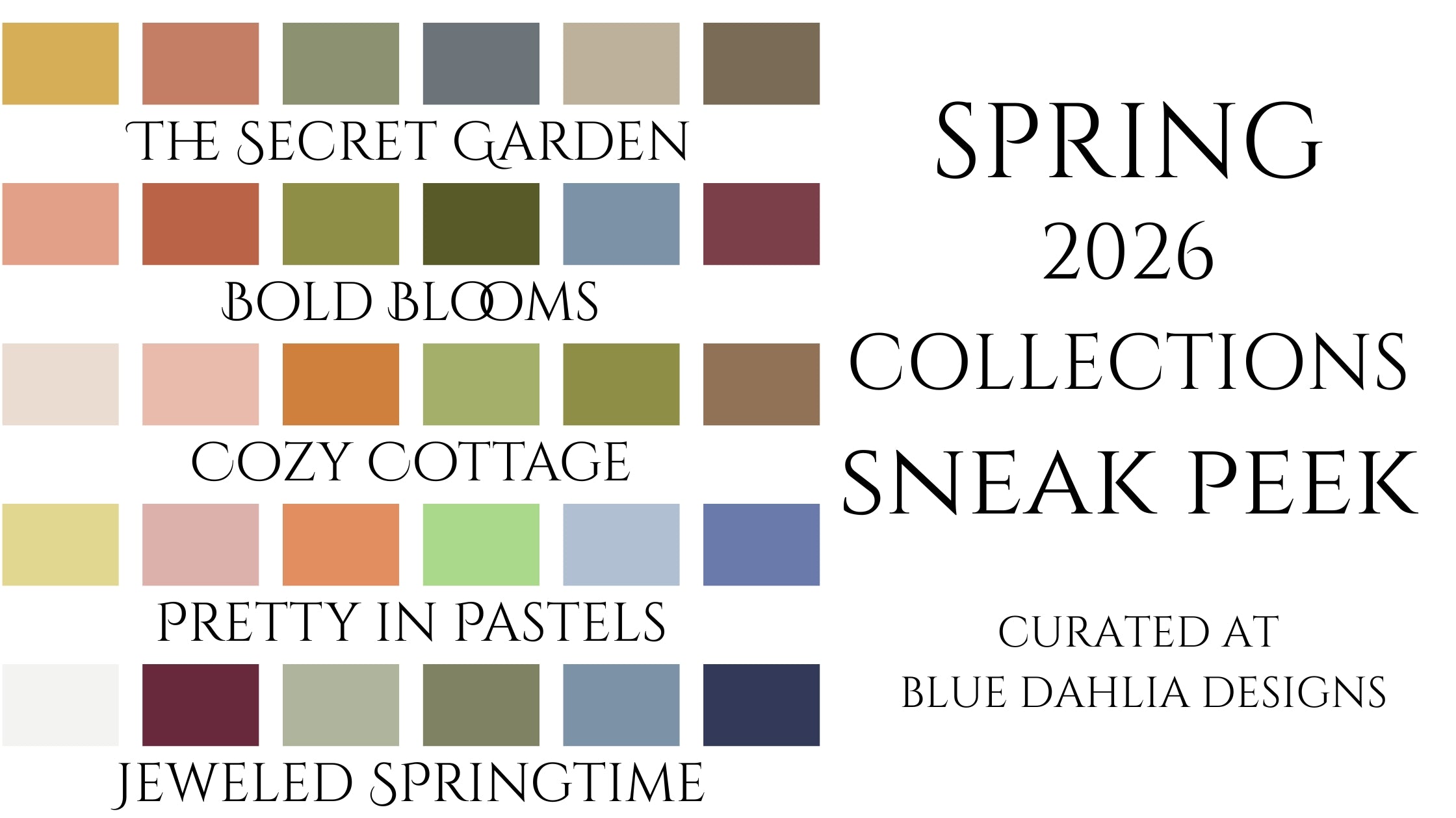 A First Look at Our Spring 2026 Collections — Arriving February 4th!