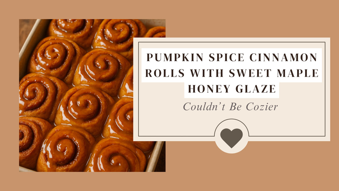 Pumpkin Spice Cinnamon Rolls Recipe – Sweet Maple Honey Glaze