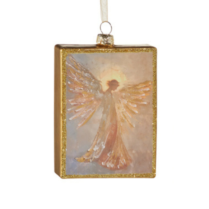 Celestial Radiance Rectangle Ornament