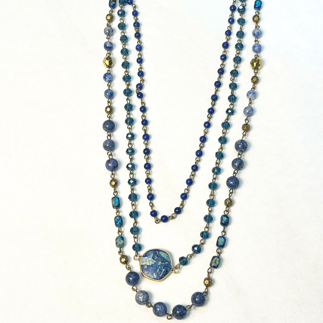 Layered Stone Necklaces