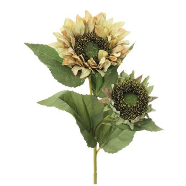 Taupe Sunflower Spray