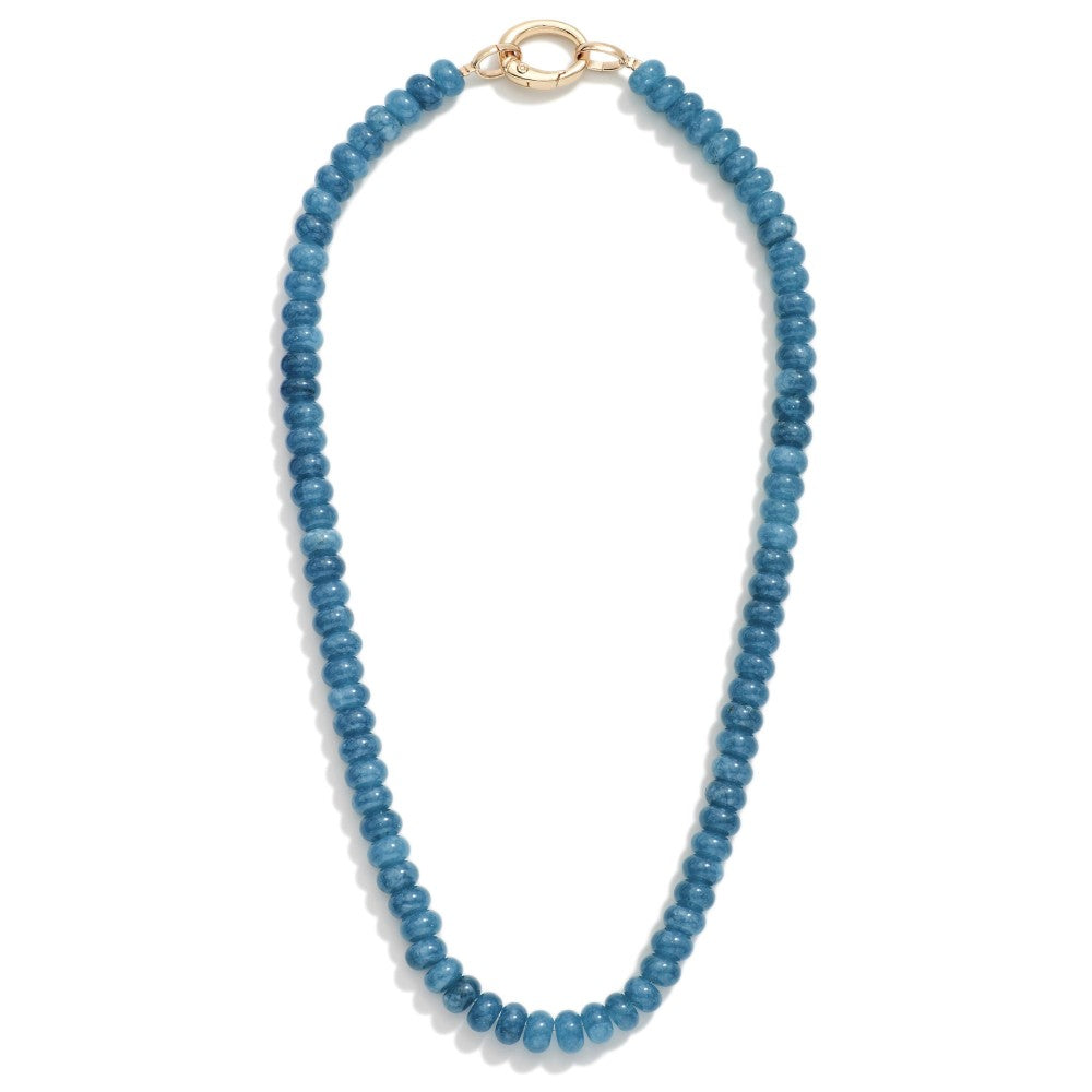 Candy Stone Beaded Necklace