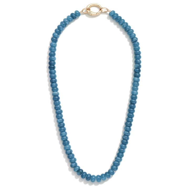 Candy Stone Beaded Necklace