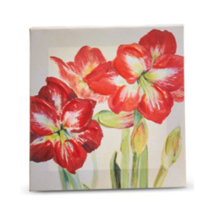 Festive Christmas Floral Wall Art