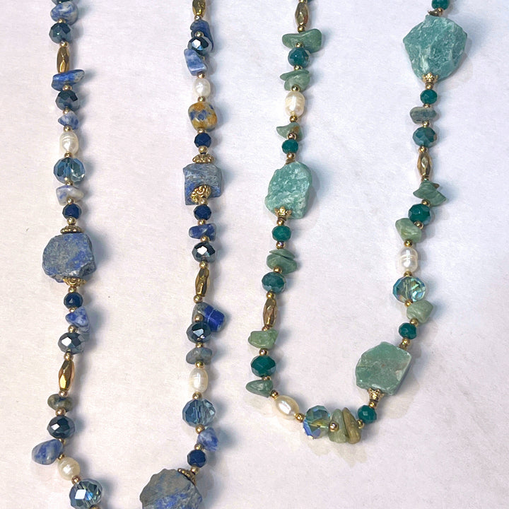 Natural Gemstone Beaded Necklaces