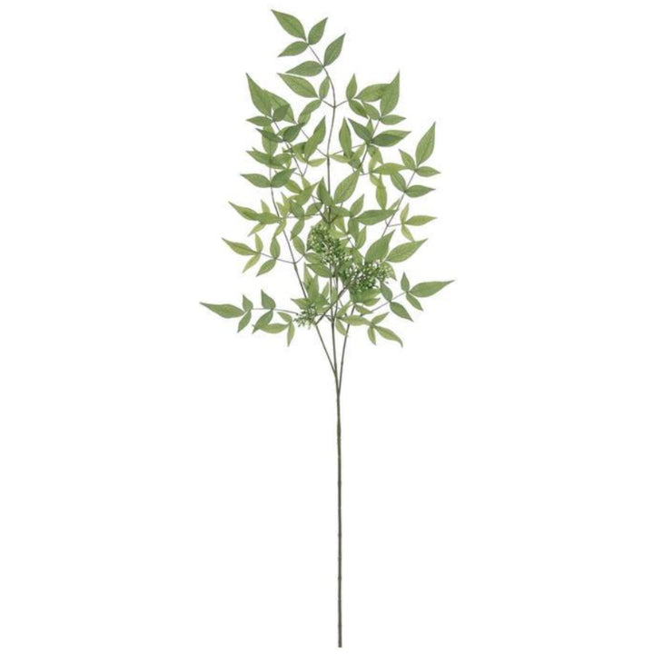Green Nandina Spray with Berries