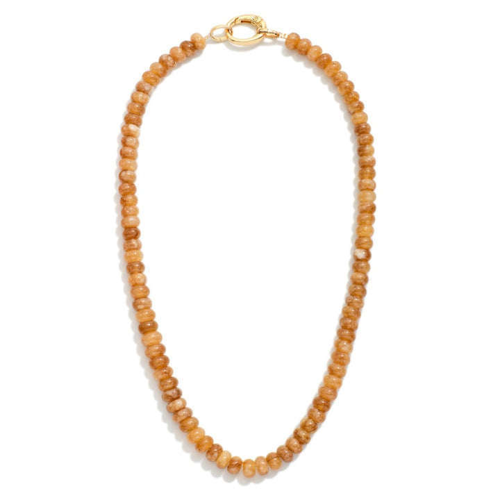 Candy Stone Beaded Necklace