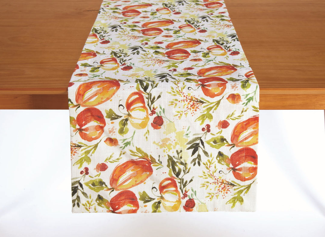 Pumpkin Vine Table Runner