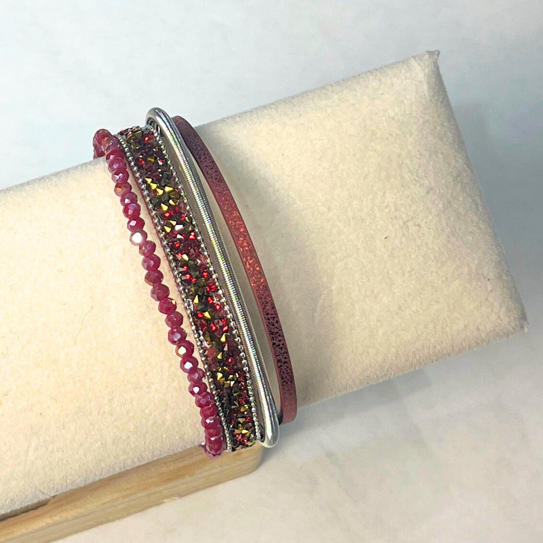 Luxe Crystal Stack Bracelet