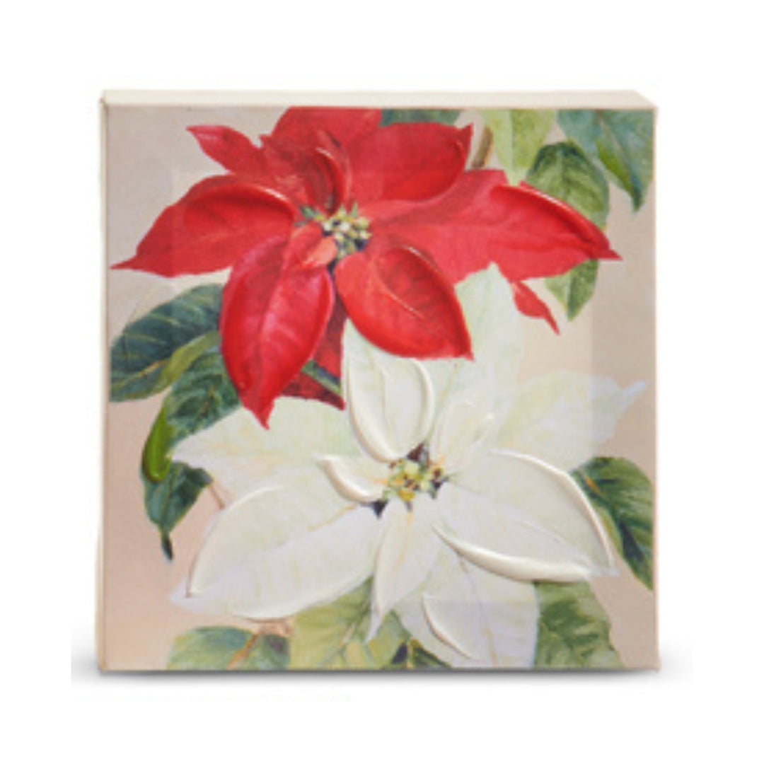 Festive Christmas Floral Wall Art