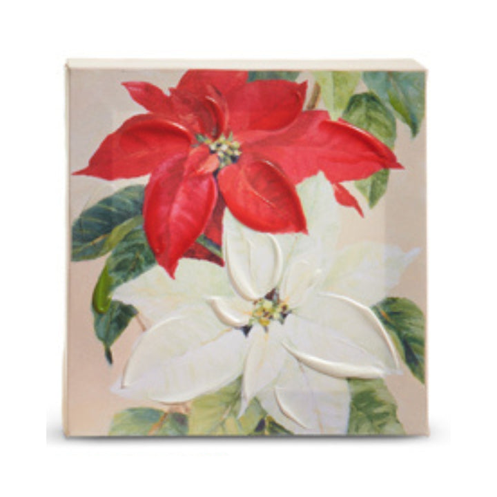 Festive Christmas Floral Wall Art
