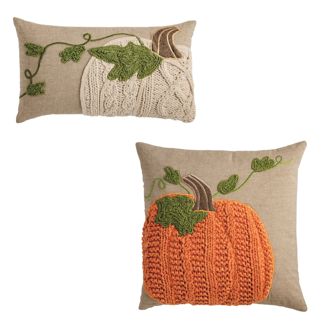 Pumpkin Vine Pillows