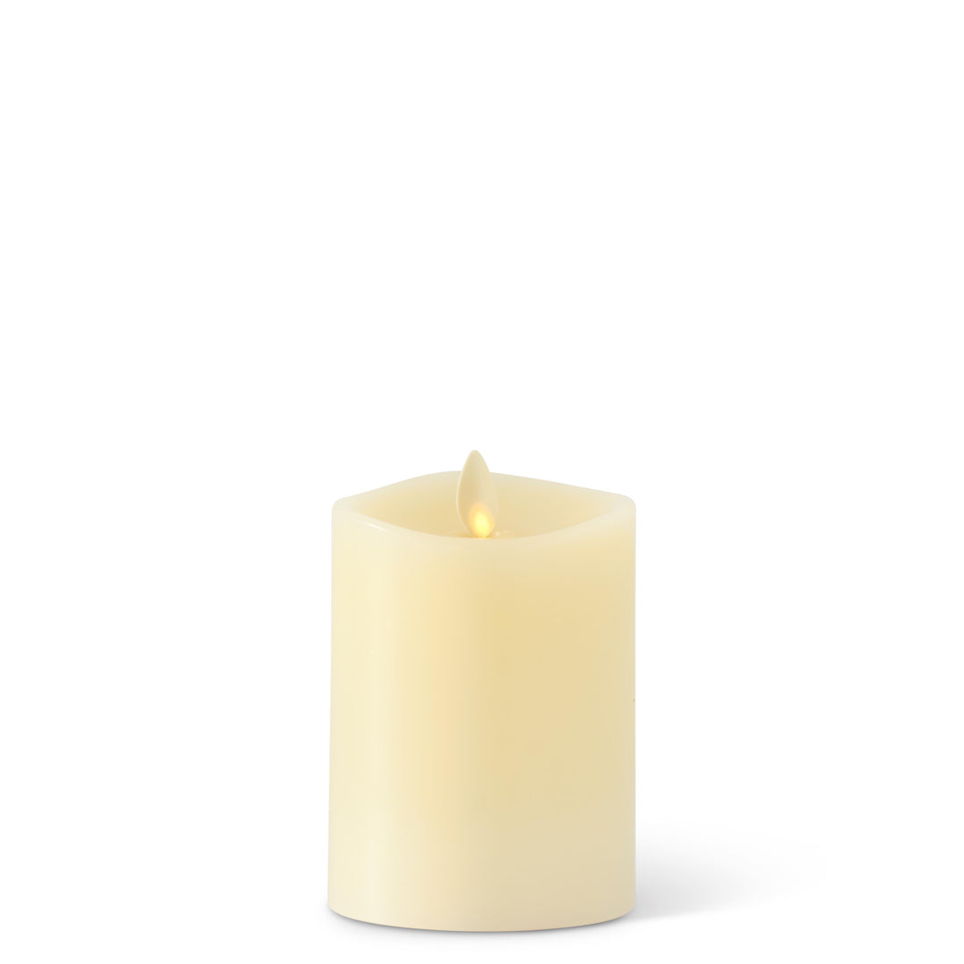Luminara 3" Ivory LED Pillar Candle