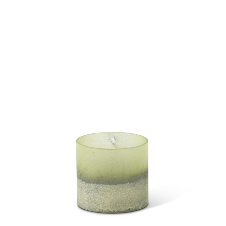 Textured Green Ombre Votives