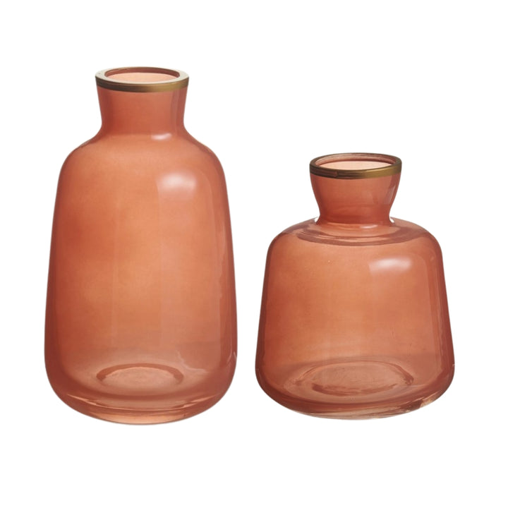 Coral Bud Vases