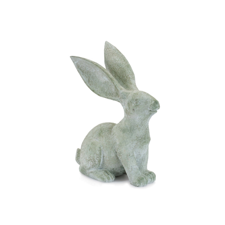 Green Stonewash Rabbit Figurines