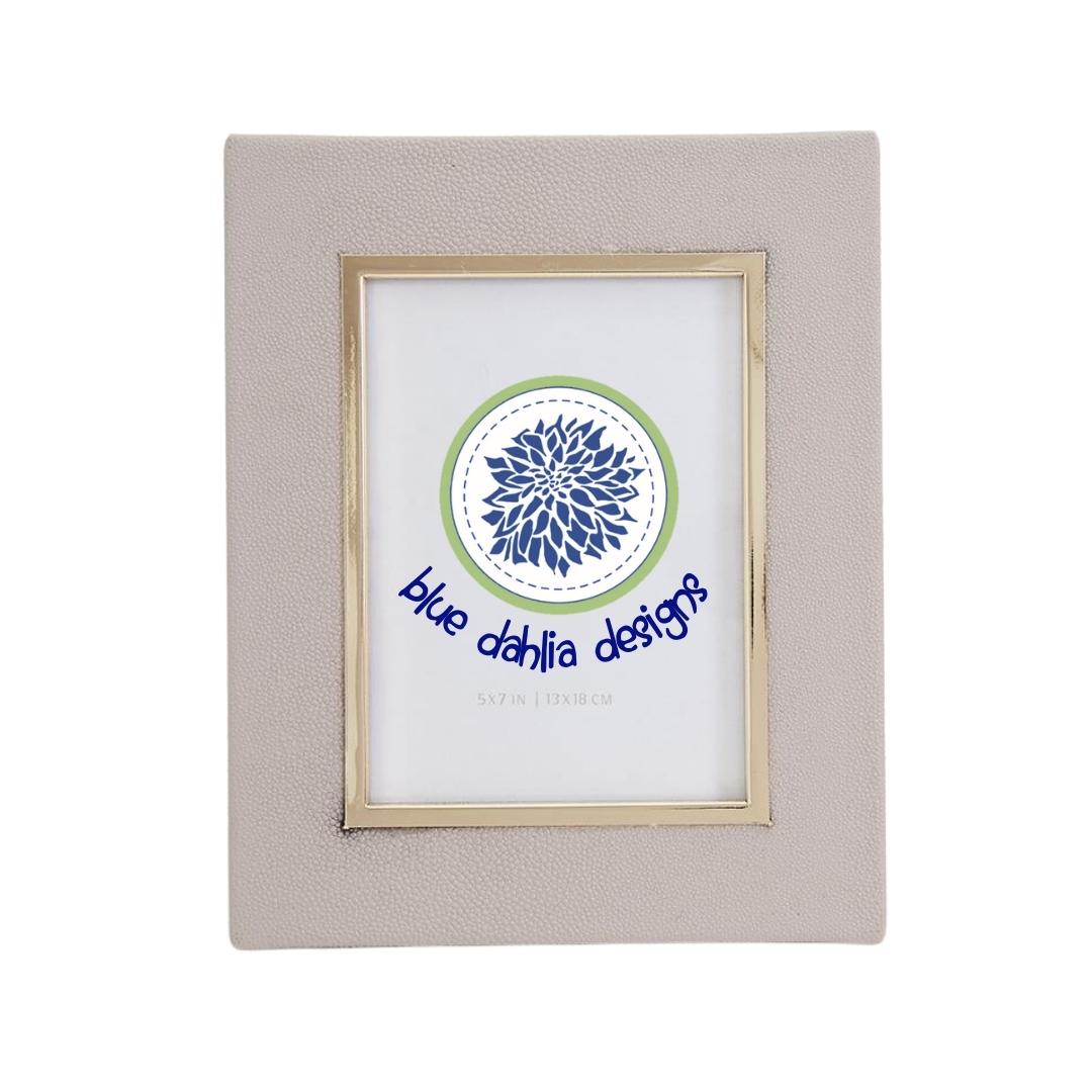 Taupe Stingray Photo Frames