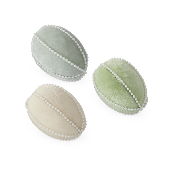 Velvet &amp; Pearl Easter Eggs