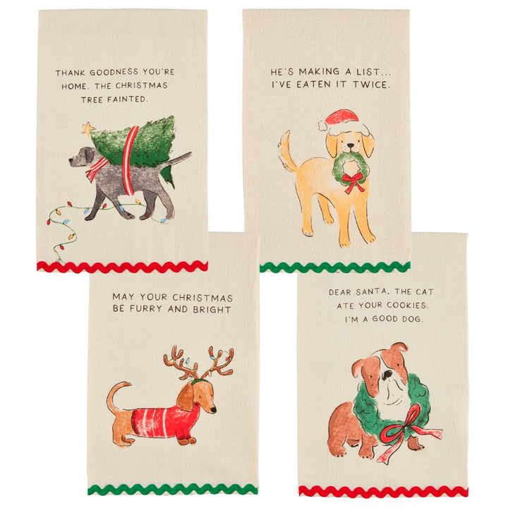Christmas Pet Hand Towels