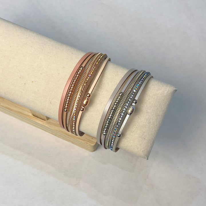 Multistrand Magnetic Bracelets
