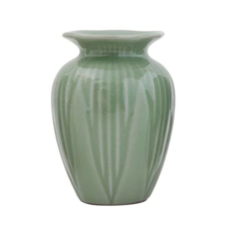 Jade Stoneware Vases