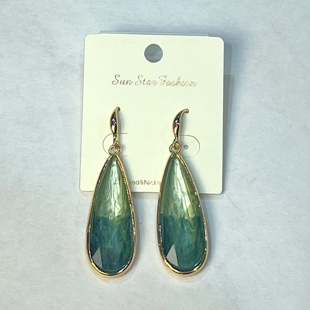 Ombre Teardrop Earrings