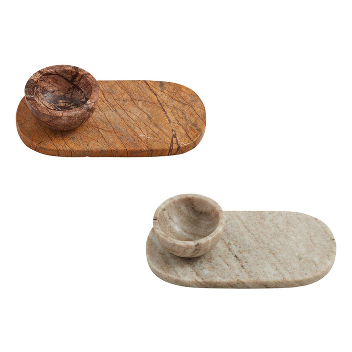 Marble Tray & Dip Sets