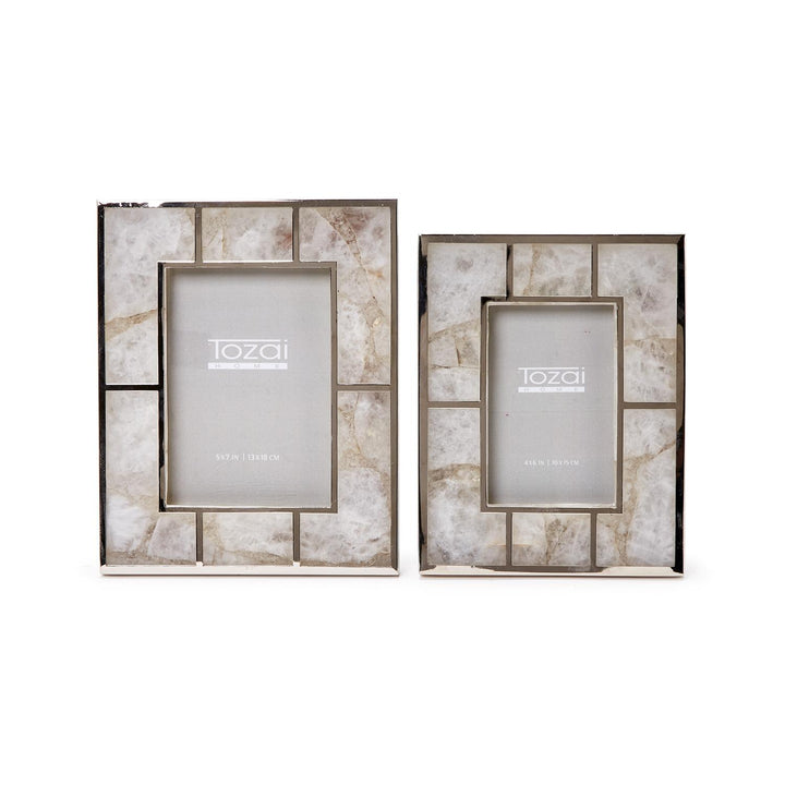 White Quartz Picture Frame