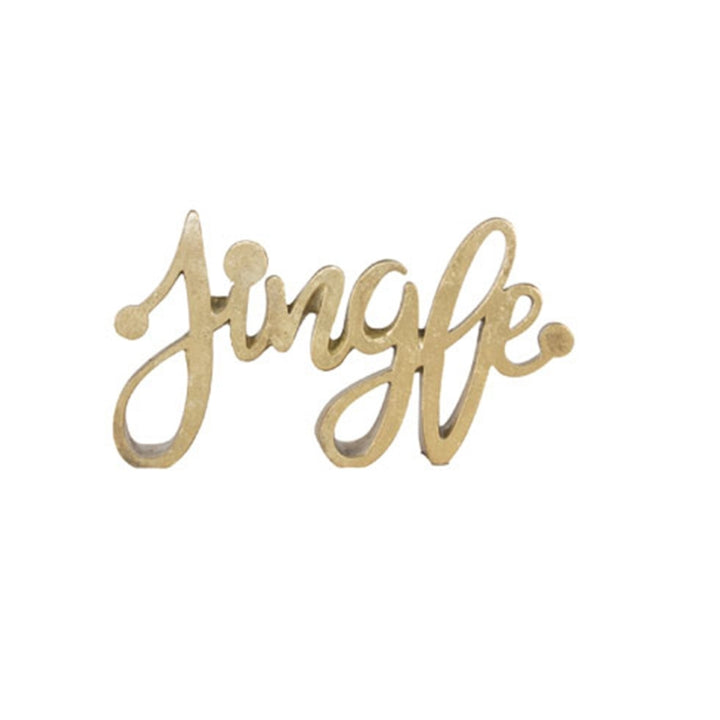 Gold Holiday Shelf Sitters