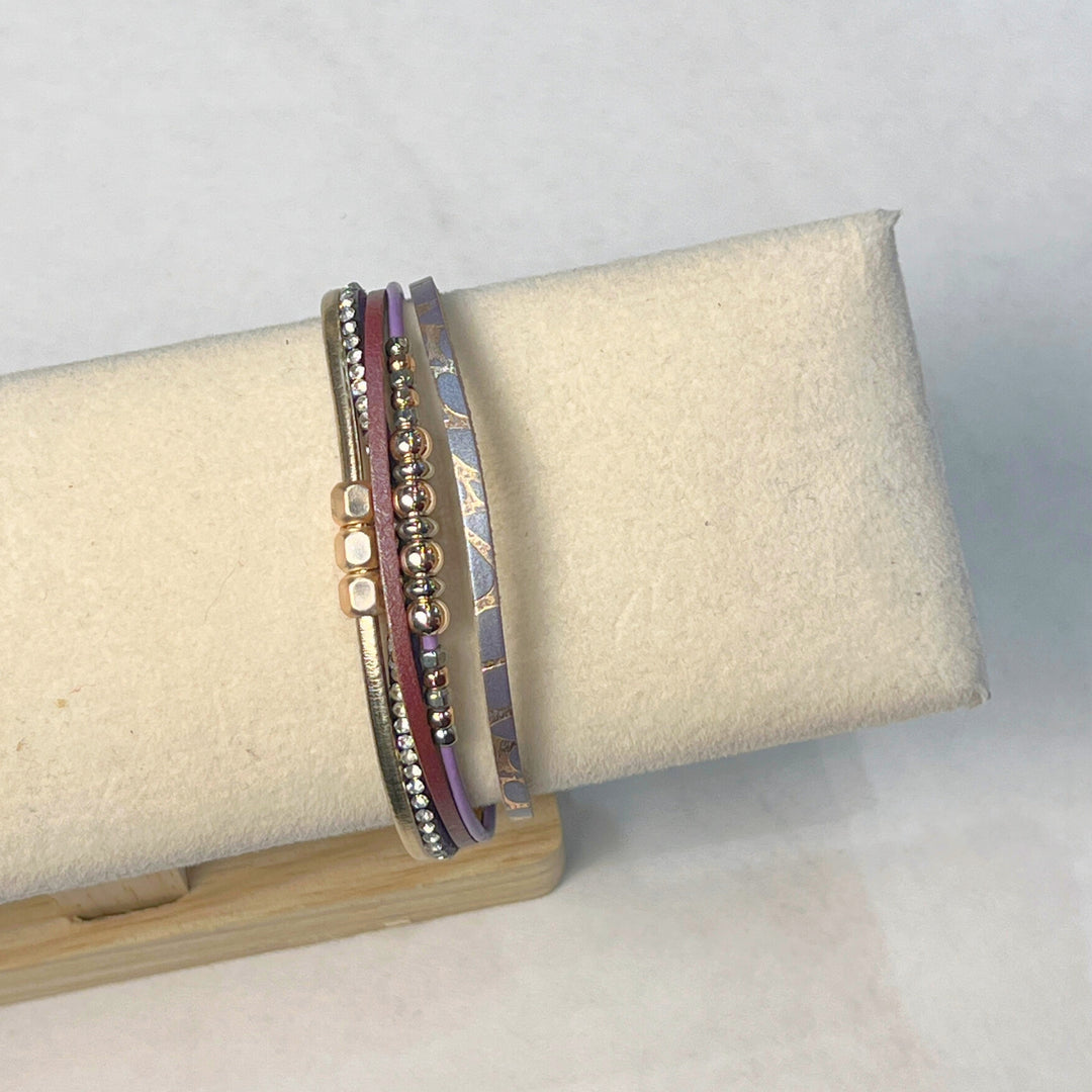 Multistrand Magnetic Bracelets