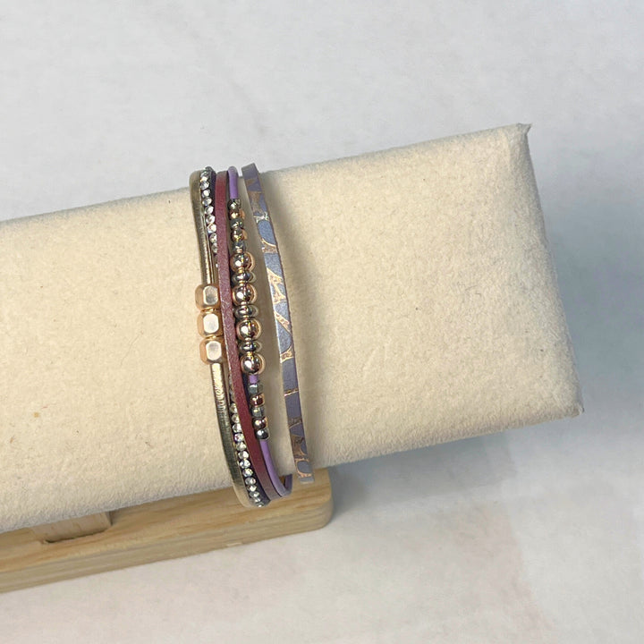 Multistrand Magnetic Bracelets