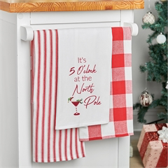 5 O'Clock North Pole Towel