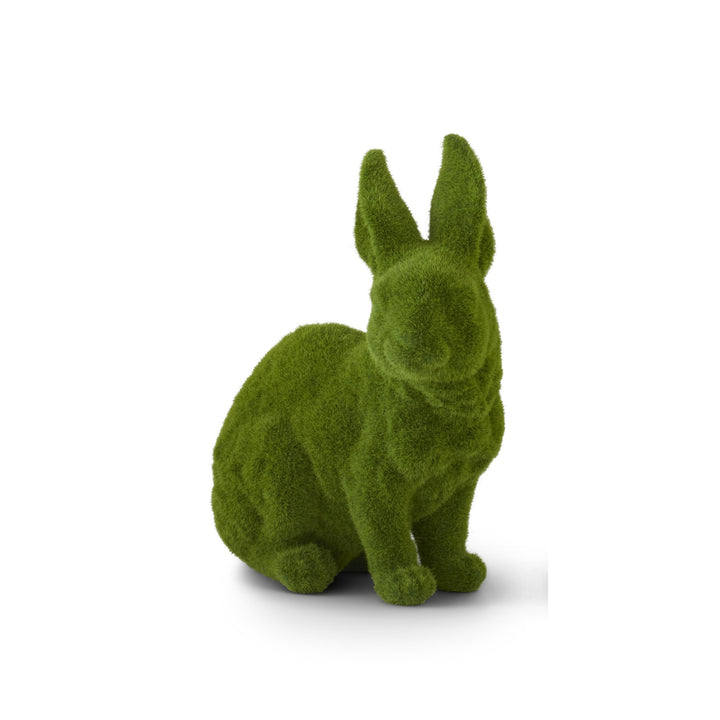 Green Flocked Mossy Rabbits