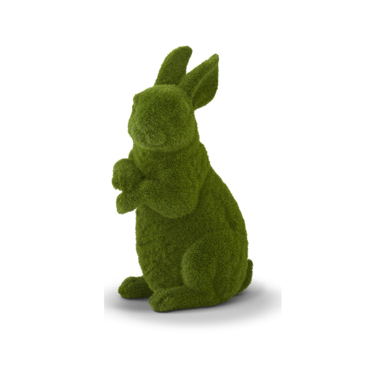Green Flocked Mossy Rabbits