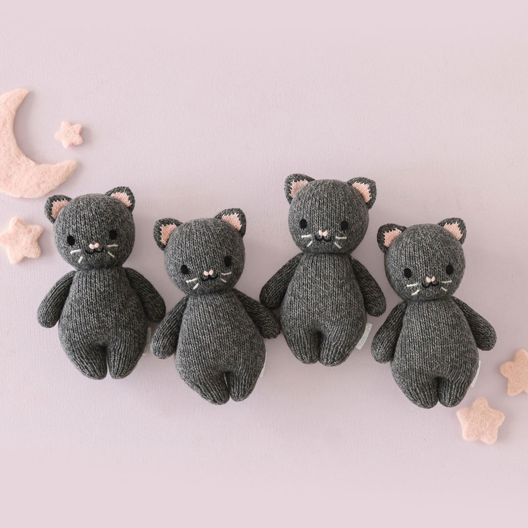 Charcoal Baby Kitten- Cuddle+Kind
