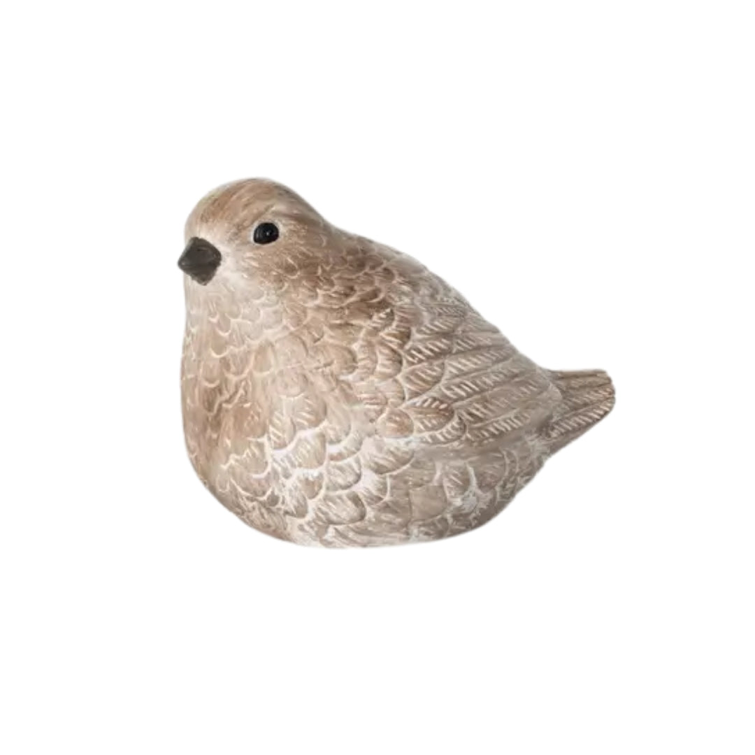 Carved Bird Figurine