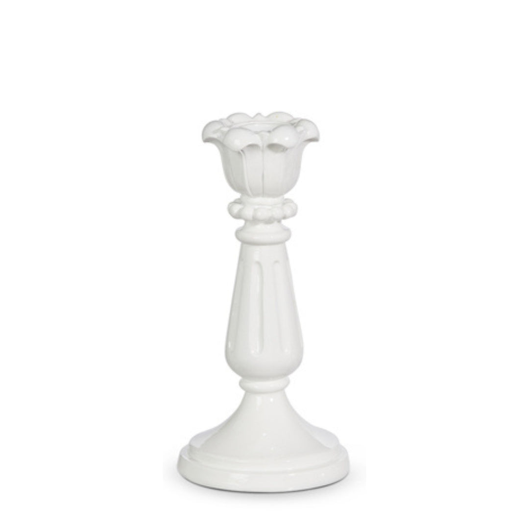 White Taper Candle Sticks